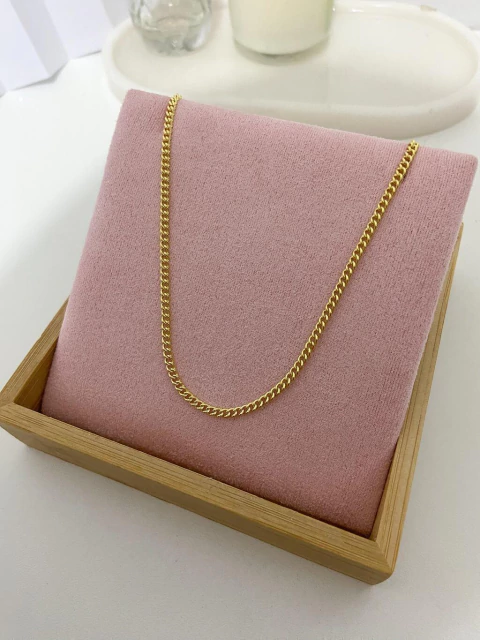 Choker correntinha - ouro