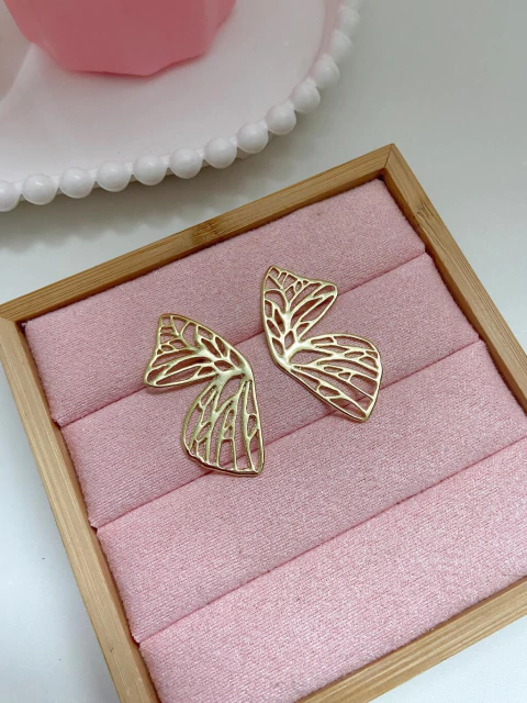 Brinco Asa - dourado