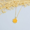 COLAR MARGARIDA MINI LARANJA