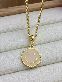 COLAR SMILE BEGE DELICADO