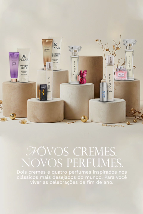 Imagem do banner rotativo Fixar Perfumes