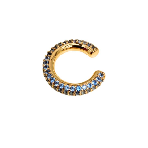 Piercings Zircônias Cravejadas Banho Ouro - loja online