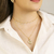 Colar Choker Zircônias Lapidadas Banho Ouro