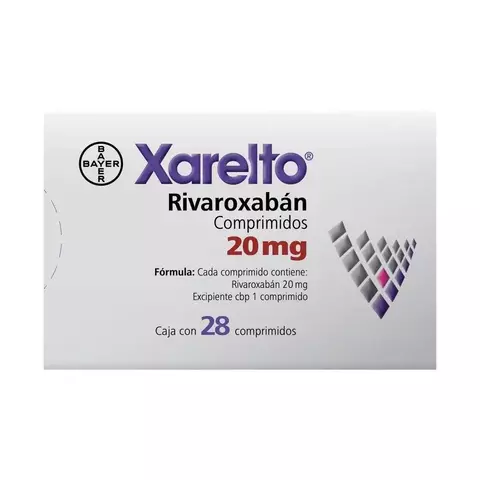 Xarelto (Rivaroxaban) 20 mg C/28 Tab