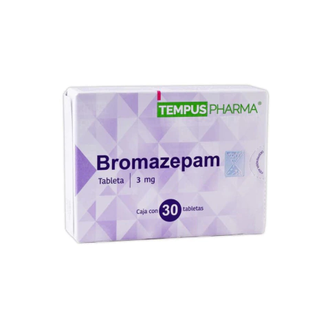 Bromazepam 3 mg c/30 tab