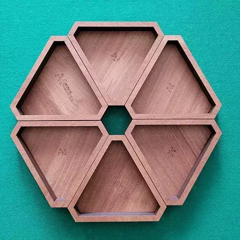 Kit Bandejas Triangulares de Tokens