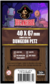 Sleeve Customizado para Dungeon Petz (40 x 67)