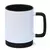 Caneca Branca com Alça Quadrada Soft, Base de Silicone e Interior Preto - 325ml para Sublimação na internet