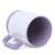 Caneca Branca com Alça Quadrada Soft, Base de Silicone e Interior Lilás - 325ml para Sublimação na internet
