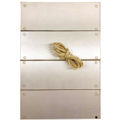 Kit Placa MDF 7x19 C/4