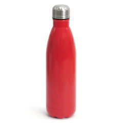 Garrafa de Aço Inox Vermelha Brilho para Sublimação - 500ml - comprar online
