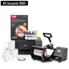 Kit Iniciante DEKO para Sublimação - comprar online