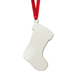 Pingente de MDF Texturizado para Sublimação Bota de natal - 10x7cm - comprar online