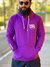 BLUSA EM MOLETOM IDR I ROXO ESCURO - comprar online