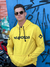 BLUSA EM MOLETOM INSANOSDR I AMARELO OURO na internet
