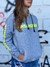 BLUSA EM MOLETOM I INSANOSDR MESCLA E FLUORESCENTE