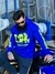 BLUSA EM MOLETOM l INSANOSDR AZUL E FLUORESCENTE - comprar online