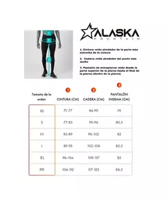 Pantalón Calza Térmica Alaska Chubut Confort Skin Primera Piel Hombre - comprar online