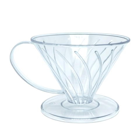 Coador de Café para Tipo Hario V60 Suporte Cônico Porta Filtro Acrílico