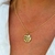 Colar Medalha Dourado - comprar online