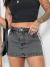Shorts Saia Jeans Estonado com Listra Lateral - comprar online