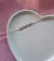 Pulseira chapinha menina vazada com nome gravado inf