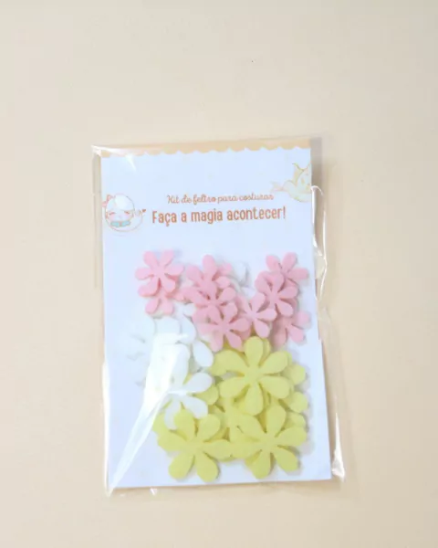 Pacote Mini flores - Recorte a laser.