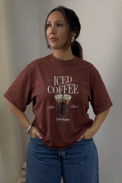T-Shirt Oversized EmpodereTee Premium– Iced Coffee