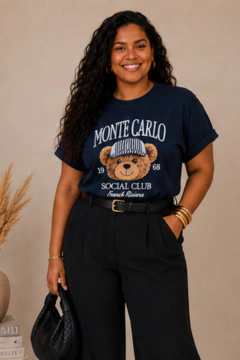 T-shirt Premium - 100% algodão - Monte Carlo na internet