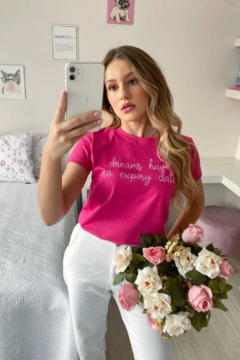 T-shirt Dreams Pink - Plus size