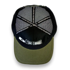 Boné Verde militar Loucos Por Trilha - Loucos por Motocross