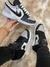 Jordan low preto/ cinza