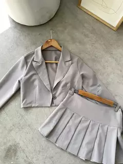 Minifalda tableada Sastrera
