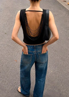 Musculosa Buche con Cadena - tienda online