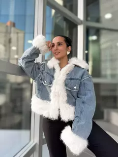 Campera Aylin Celeste - Clarisa