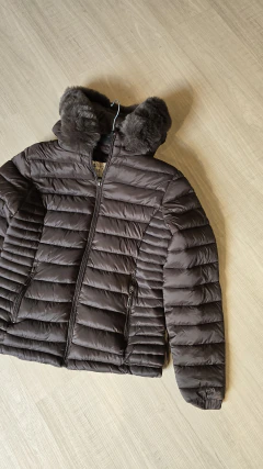 Campera con piel Manu