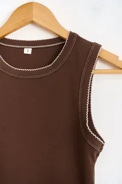 Musculosa rib picot - Clarisa