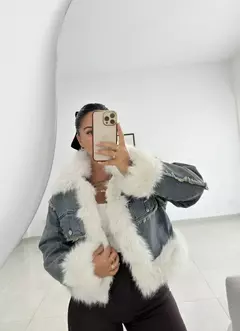 Campera Aylin Azul - comprar online