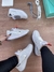 NIKE DUNK BRANCO COM PRATA
