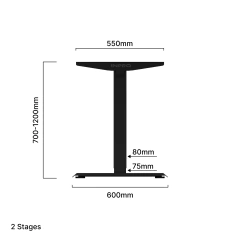 Mesa com Regulagem de Altura PRO DUO - INPRO BRASIL