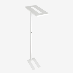 Luminária de chão LED branca - loja online