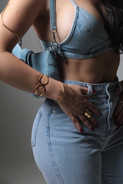 Bracelete Hand Banhado a ouro - comprar online