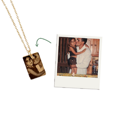 Colar Medalha Quadrado Personalizado (LEIA A DESCRIÇÃO)