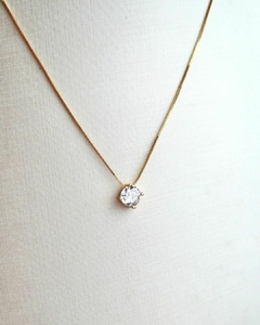 Colar Ponto de Luz Banhado a Ouro - comprar online