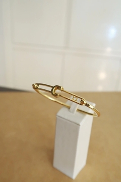 Bracelete Personalizavel banhado a ouro - Ashira