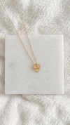 Colar Medalha Coração Personalizavél a Laser - comprar online