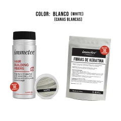 STARTER - Pack Capilares Immetee - Frasco 28g + Recarga 25g | Disimula la caída del cabello al instante | en internet