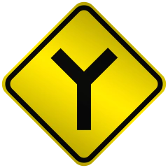 Placa A9 Bifurcação em Y