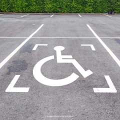 Gabarito / Matriz de Pintura - Cadeirante