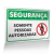Placa Segurança - Somente Pessoas Autorizadas